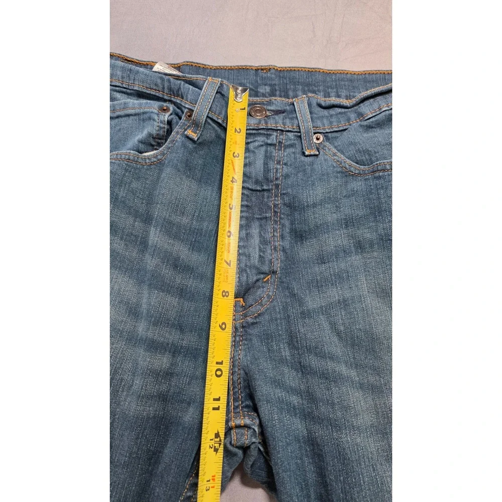 Levis 505 Regular Fit Mens Jeans 34x34 Medium Wash Blue Straight Leg Denim‎